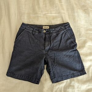 Taylor Stitch Morse Shorts in Blue